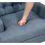 Fauteuil d'appoint confortable rembourré de mousse pour le salon, rehaussant le style intérieur-422715025