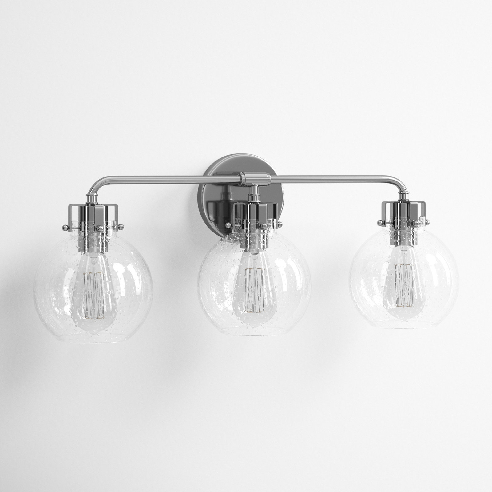 Byrne 3-Light Vanity Light, Chrome