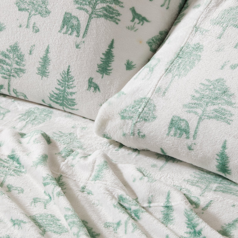 Ensembles de draps en velours ultra doux, Drap pour lit simple avec 1 drap-housse et 1 taie 