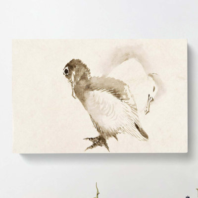 Ducklings by Fujishima Takeji - Wrapped Canvas