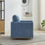 Chaise d'appoint carrée pivotante rembourrée-130065306