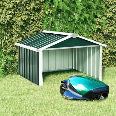 Remise de jardin durable en acier galvanisé vert Vidaxl