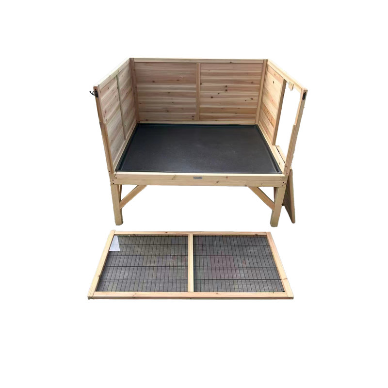 Raised Guinea Pig & Rabbit House