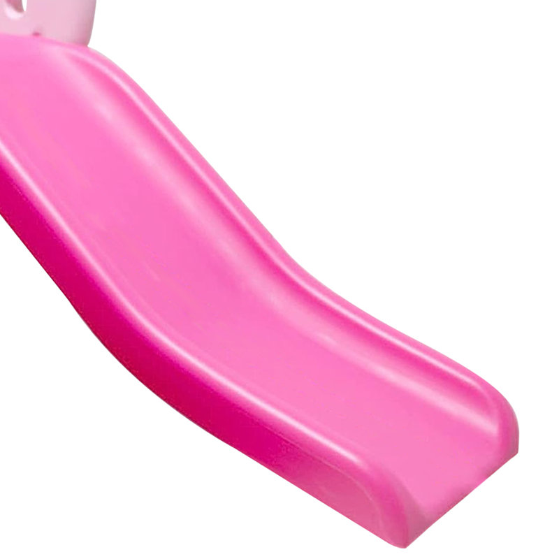 Rivoli Freeport Park Plastic Freestanding Slide, Pink/Green