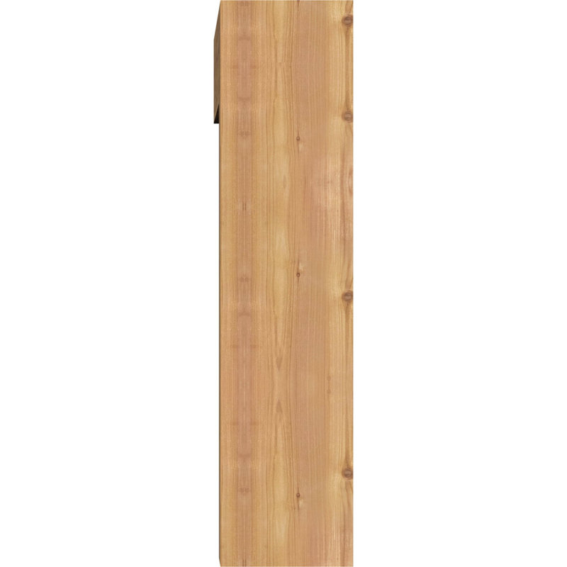 Support Funston Block avec support décalé, 32 x 28, Cèdre rouge occidental de l 7 1/2 po (lisse)