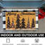 Paillasson antidérapant Winter Xmas Welcome-Doormat