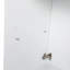 Meuble-lavabo autoportant de 24 po avec lavabo en résine; blanc brillant