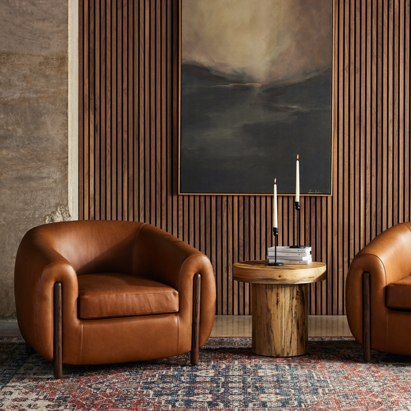 Lyla Chair-Valencia Camel, Valencia Camel Leather