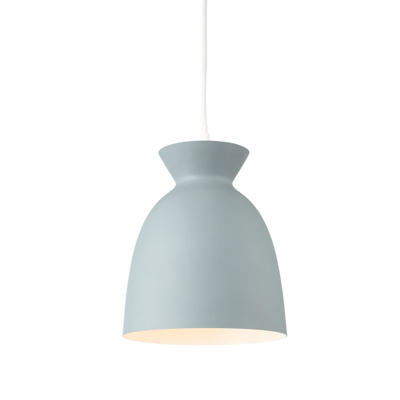 1 - Light Dome Pendant, Gray