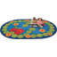Tapis bleu / rouge ABC-7175403