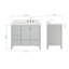  Meuble-lavabo simple 42,25 po avec plateau-274644554-274644555-304623729