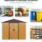 Long-Lasting 8Ft X 4Ft Metal Shed - Coffee For Outdoor Storage Purposes 8X4 Ft With Anchors Stability Patio-126814475