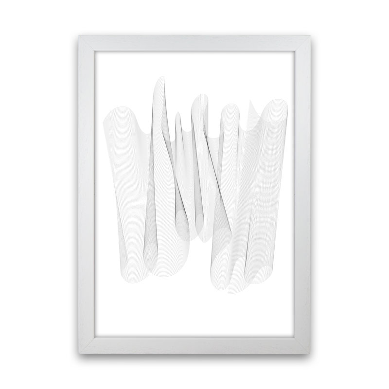 Sculpture II - Print, 84.01cm H x 59.4cm W x 3cm D, White Framed