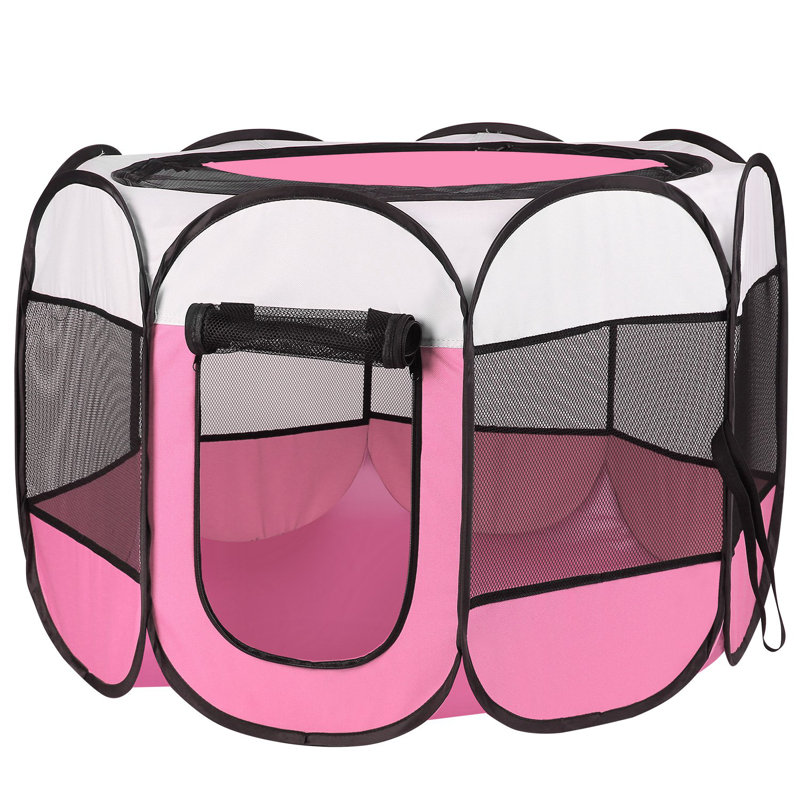 Enclos portatif pour animal de compagnie, Rose