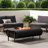 50,000Btu Fireplace - Dark Gray Iron Rectangular Outdoor Warmth Appliance Rectangle Enhancer