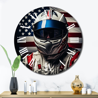 Metal Wall Clock