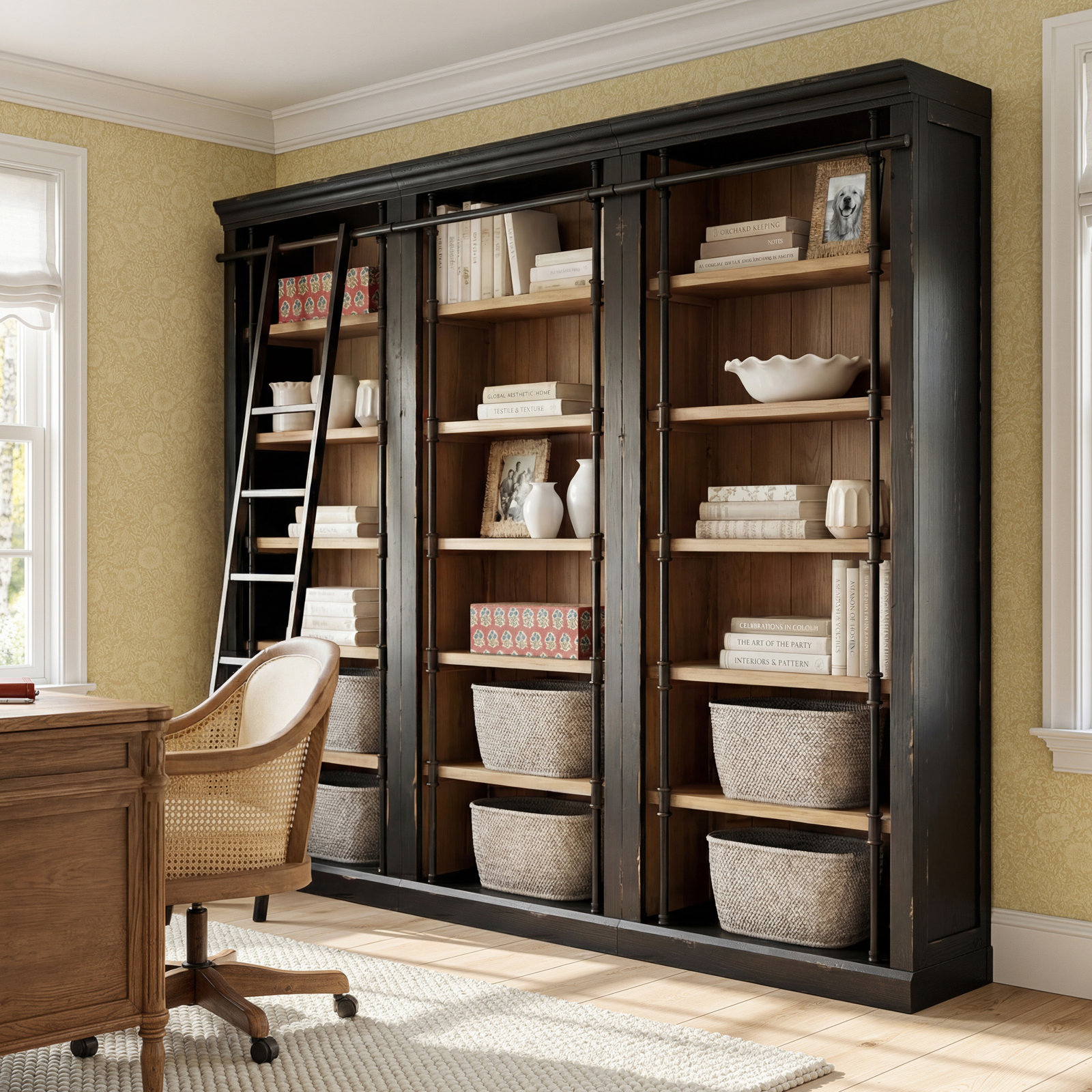 Lorna Wide Bookcase