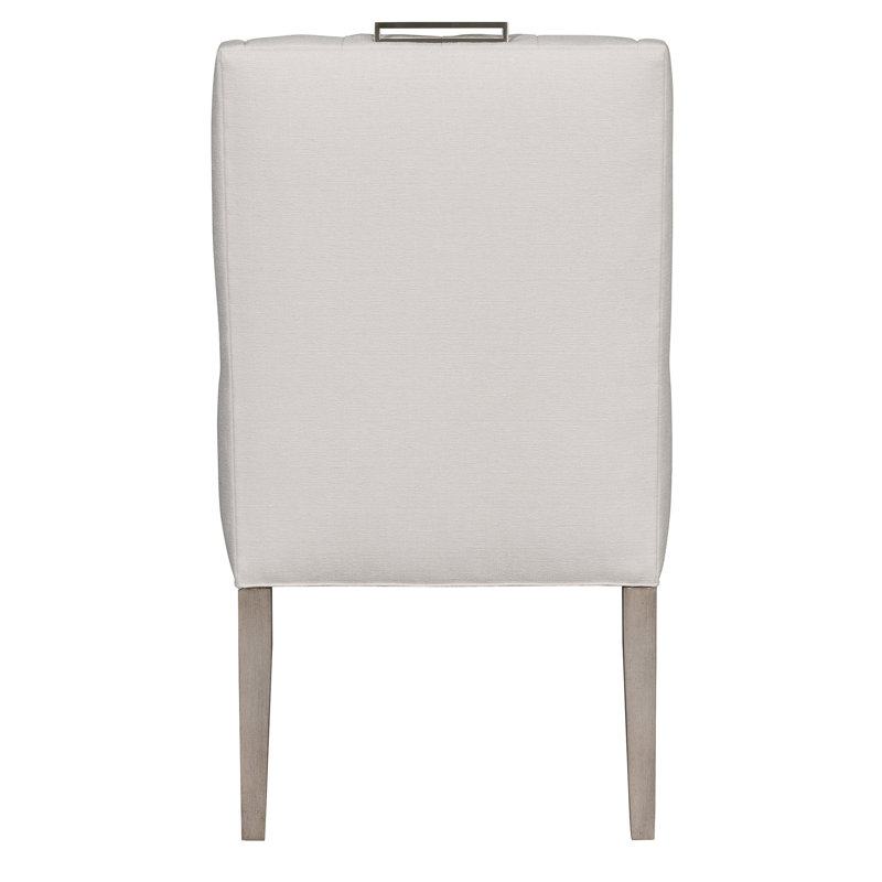 Everhart Arm Chair, Crypton Navada Snow, Casa Blanca