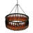 Grunwald 12 - Light Dimmable Drum Chandelier