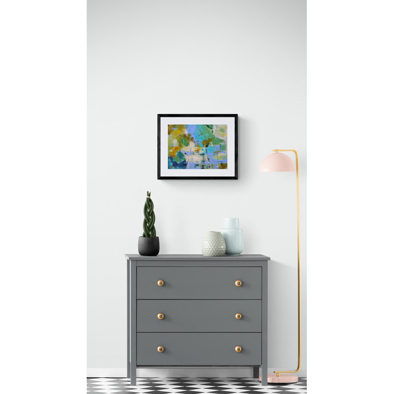 Allure Print by Elizabeth Chapman, Black Framed Paper, 17.25" H x 21.25" W
