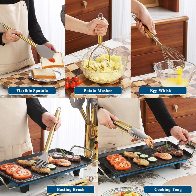 Belfry Kitchen Caracas 38 Utensil Set