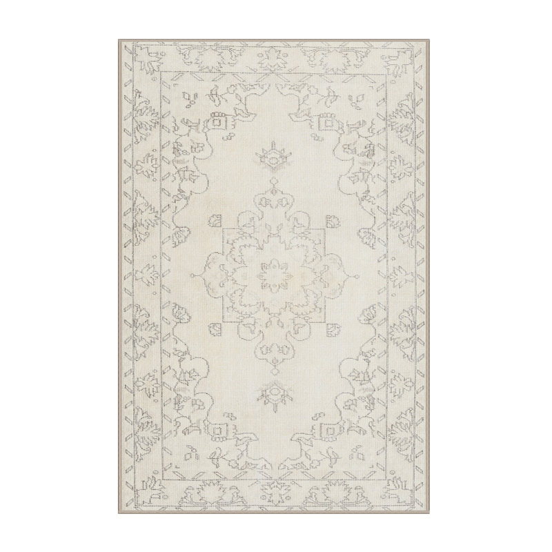 Oriental Indoor Rug, Rectangle 6' x 9'