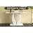 Modern Simple Glossy White Rectangular Counter Bar Table 47.24" x 18.11" x 29.52