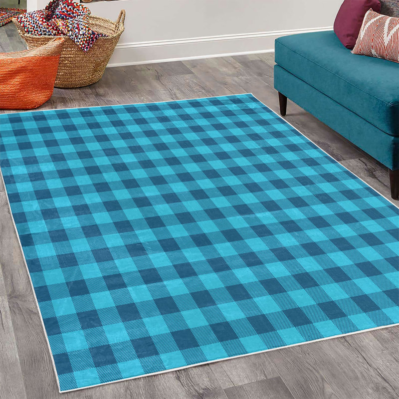 Tapis décoratif Sejad, Rectangle 4 pi x 5 pi 5 po