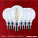 G16.5 LED Candelabra Base Clear  CCT 120 Volt