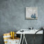«Spring Delight Navy» par Julia Purinton, art mural sur toile-47926284