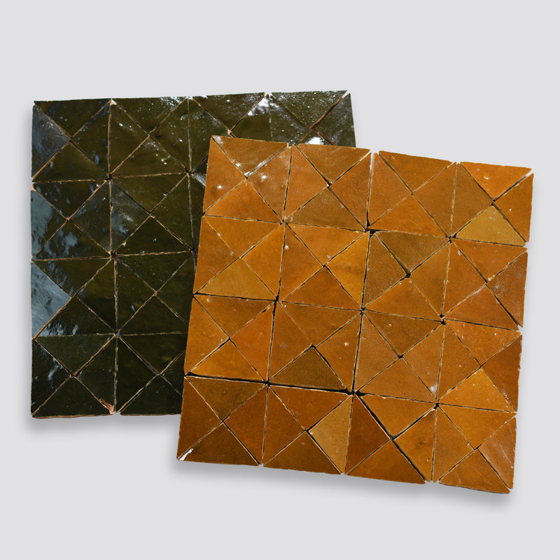Carreau de mosaïque zellige Zagora, Caramel