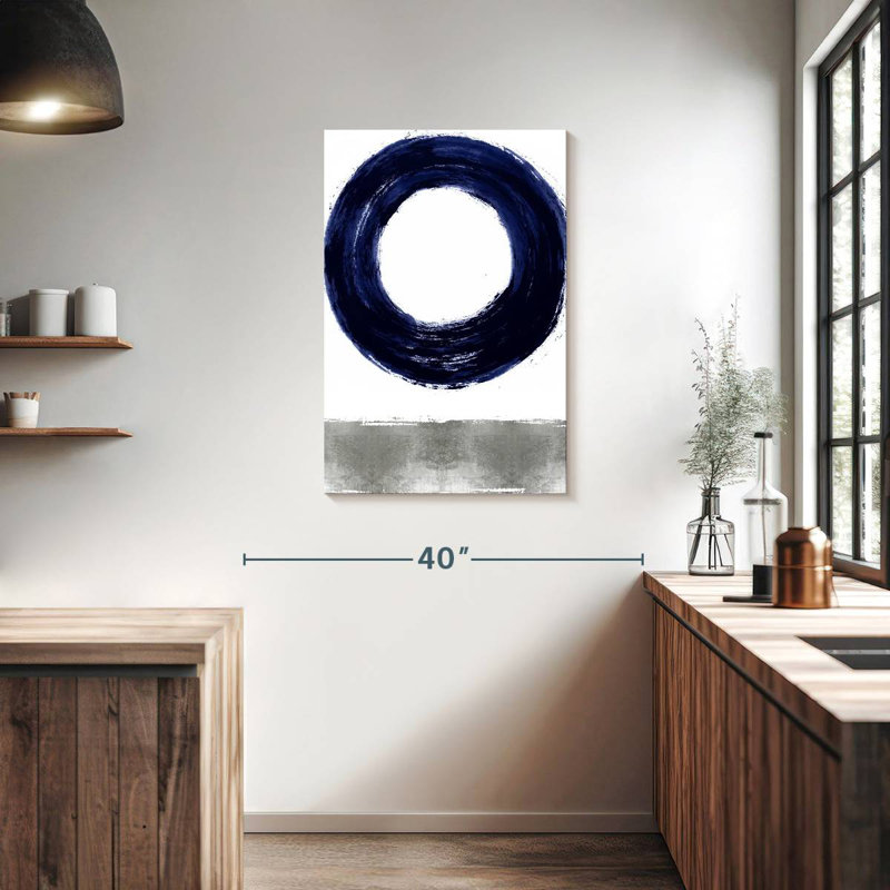 Avery bleu gravité I, H 36 po x l 24 po