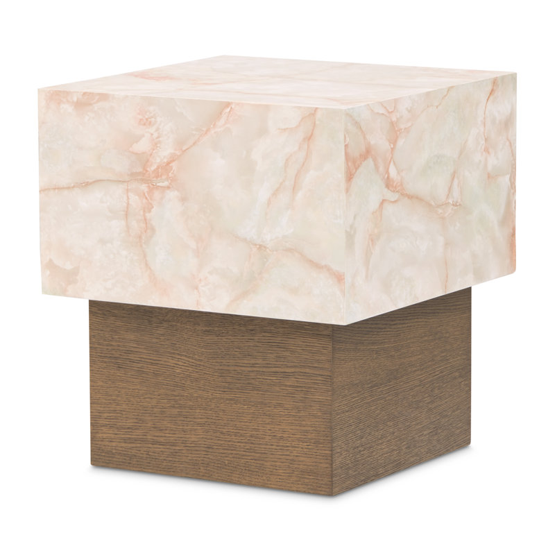 Portrait End Table - Sienna Brown