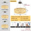 Lustre en cristal 16 po-130146104