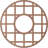 O'Neal Fretwork Pierced Ceiling Medallion-63412273-63412277