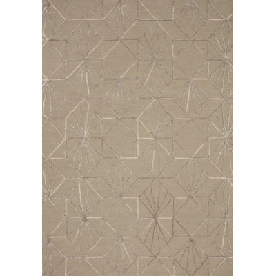 Dellon Wool Geometric Indoor Rug