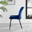Illman Luxury Velvet Upholstered Dining Chair - Elegant Modern Deco Style-1400710054-1400710049