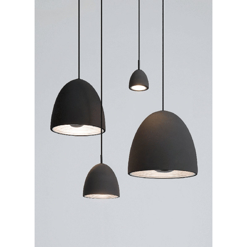 Castle Noir Pendant Small, 14.6" H x 15.8" W 15.8" D