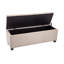 Allex Fabric Upholstered Storage Bench-1823231546