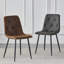 49cm H Tufted Velvet Upholstered Side Chair in Grey-114193805