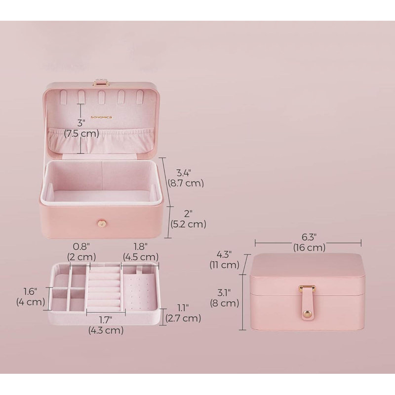 Jewellery Box +, Jelly Pink