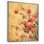 Patrice en velours géométrique «Rose Love Passion I» - roses, art mural