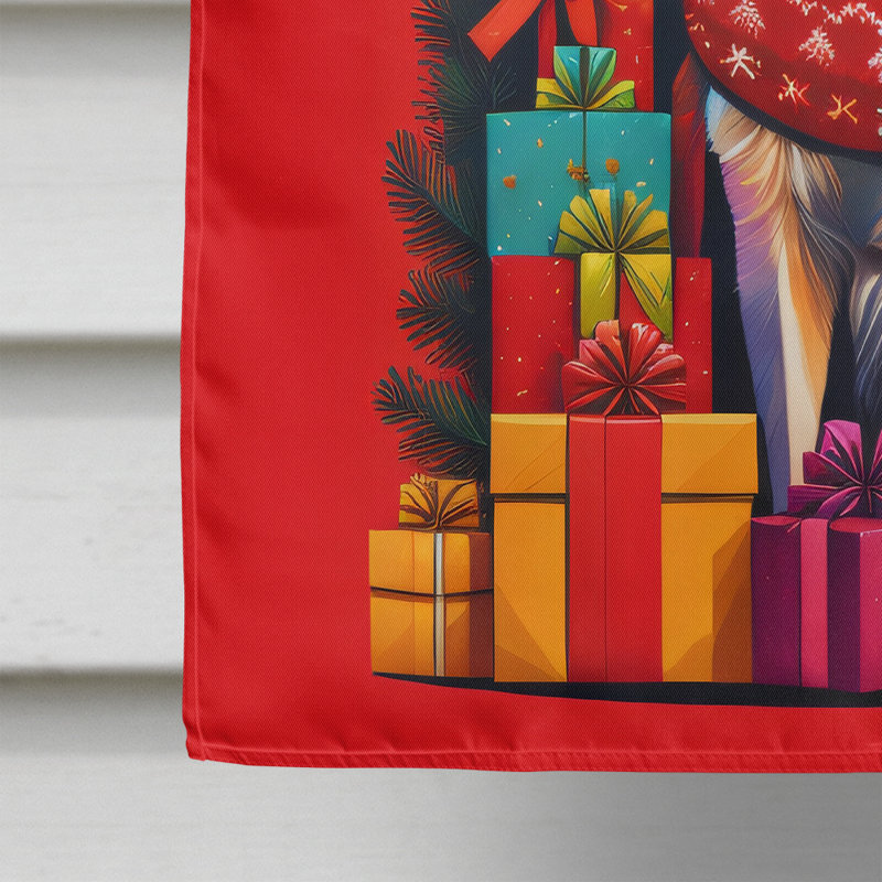 Double Sided 40'' H x 28'' W Polyester Christmas House Flag