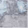 Tapis abstrait gris / bleu Rethman