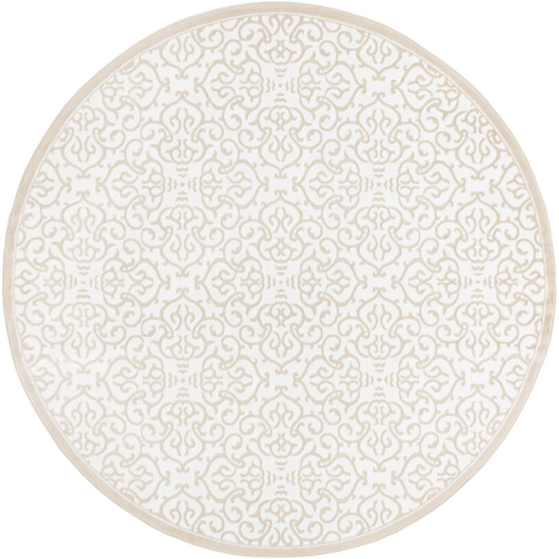 Whitting Oriental Indoor Rug, Round 7'10"