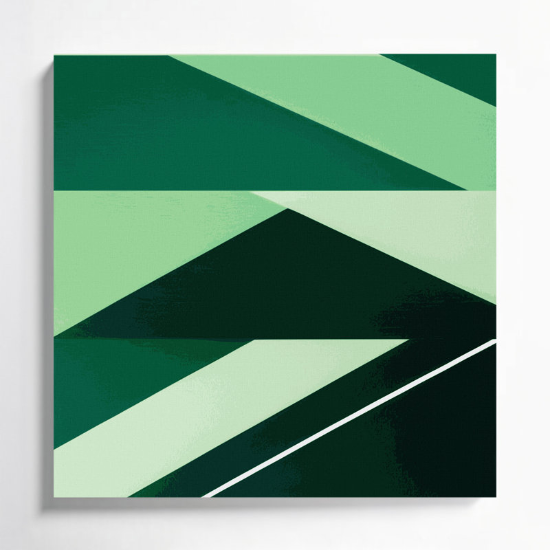 Art mural rigide sur toile 43, H 12 po x l 12 po