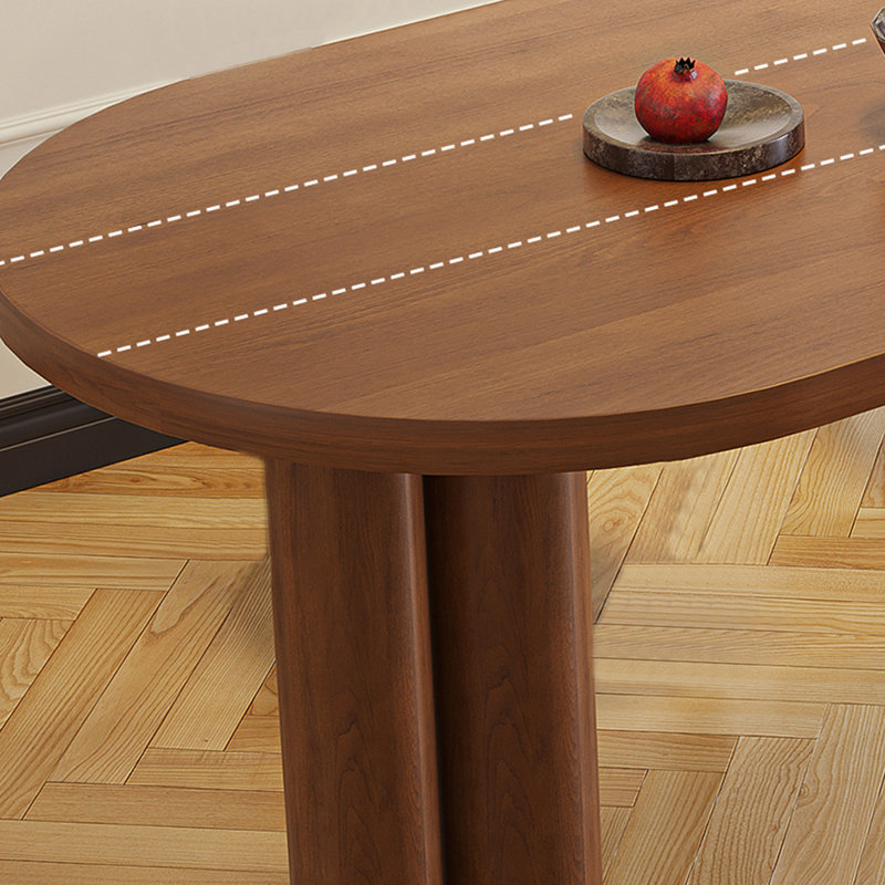 Ensemble de table de salle à manger rétro Vintage, H 29,53 po x L 62,99 po x l 31,5 po