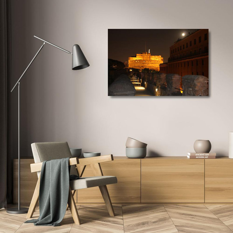 Château Sant Angelo, Rome, H 16 po x l 24 po