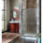 Tides - W x 63.75'' H Pivot Door Framed Shower Door with-19137696-19137700