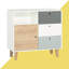 Aleana Solid Wood 103.5cm W 3 - Drawer Chest of Drawers-21976372
